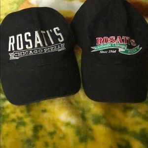 Rosatis pizza! 2 hats